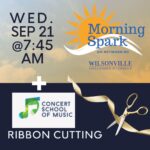 Join us for Morning Spark/Ribbon Cutting on 9/21/22