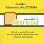 Meet and Eat May 22 at 12 noon