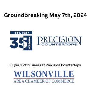 Precision Countertops Groundbreaking 05/07/2024 @ Precision Countertops | Sherwood | Oregon | United States