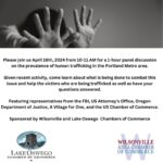 Human Trafficking Awareness Event April 16th