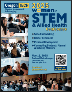 Women in STEM at Oregon Tech May 16th, 2025 @ Oregon Tech