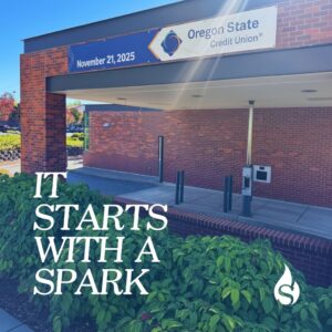 112125 Ribbon Cutting & SPARK Oregon Credit Union